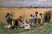 Emile Claus On the Way to School Spain oil painting artist